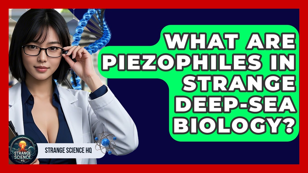 What Are Piezophiles In Strange Deep-sea Biology? - Strange Science HQ