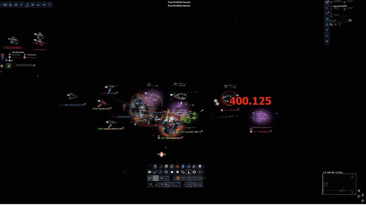 DarkOrbit – Wiped Out V-Clan (4vs???) [DE4-7]