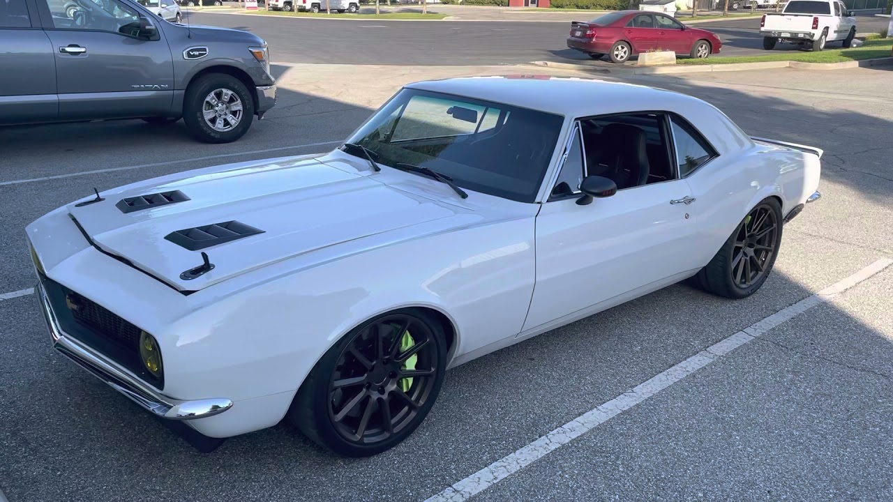 SEMA award winning 1967 Camaro with LT4 engine built by Ironworks Speed & Kustom.