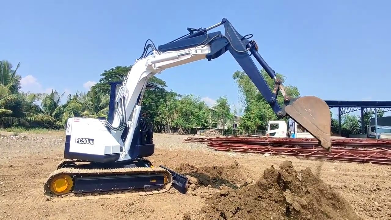 BACKHOE KOMATSU PC50UU ACTUAL PERFORMANCE