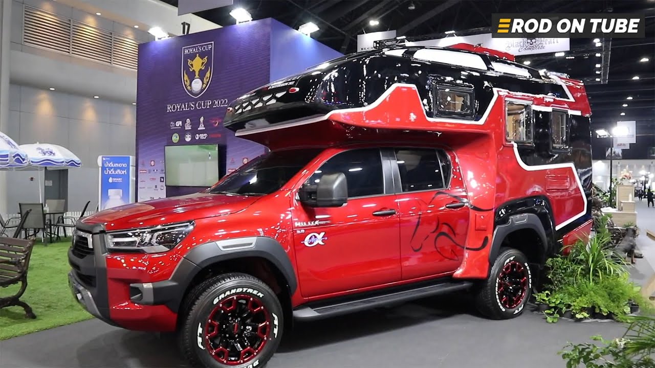 Toyota Revo Rocco Motorhome 4 ประตู ขับสี่ ขับสนุก ลุกนั่งสบาย ไปไหนไปกัน - Rod On Tube
