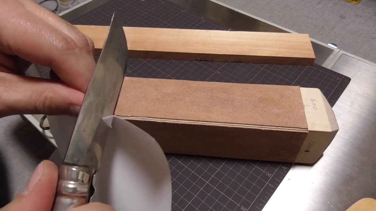 4面革砥自作してみました