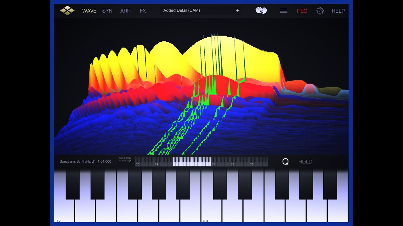 Poseidon Synth from Virsyn, Demo for the iPad