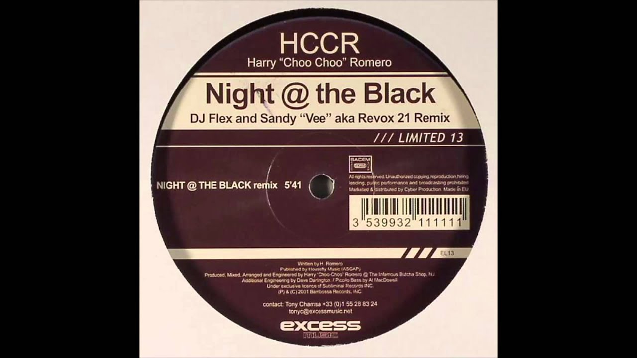 Harry ''Choo Choo'' Romero - Night @ The Black (Main Mix)