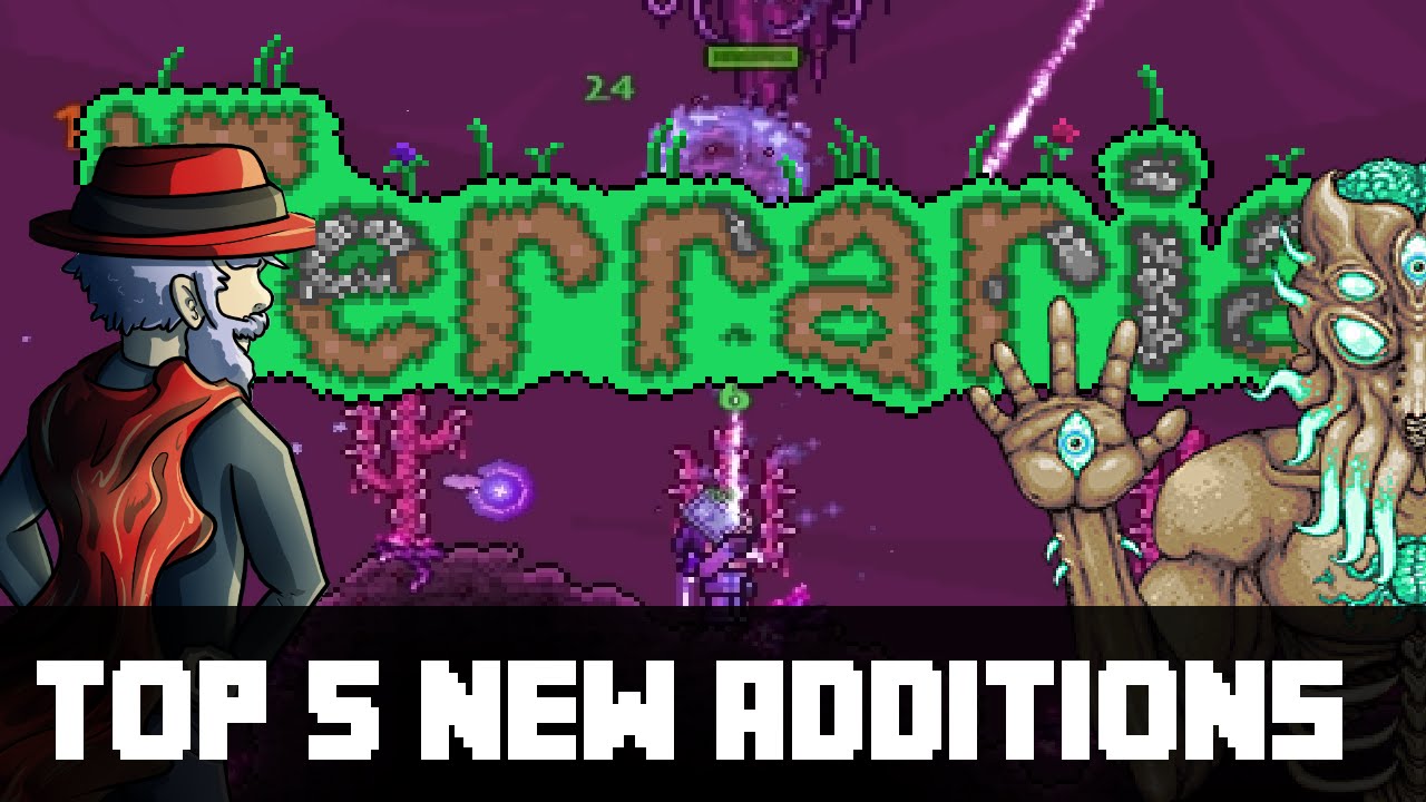 Top 5 Additions in Terraria 1.3! 1.3 PC Update
