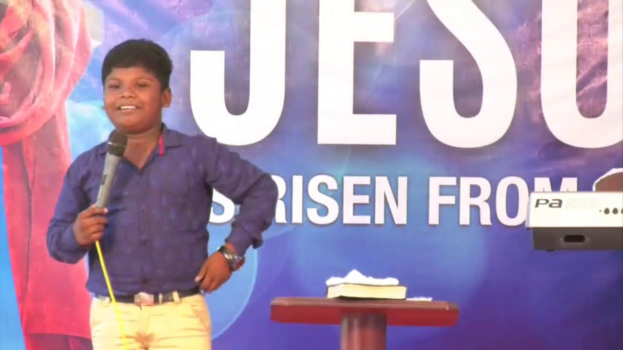 Eva: JOEL MATHEW MINISTRING THE WORD. | Media Peoples
