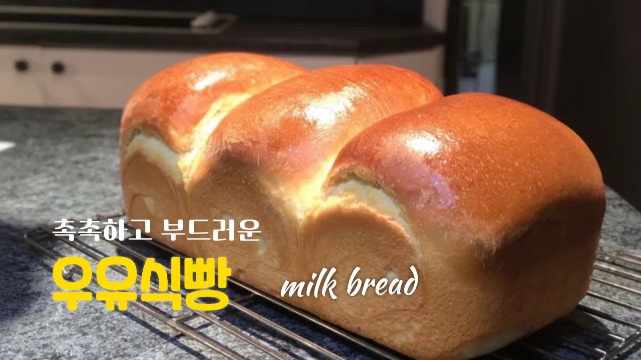 부드럽고 촉촉한 우유식빵 🍞 | 홈베이킹 초보도 쉽게 만드는 식빵 레시피