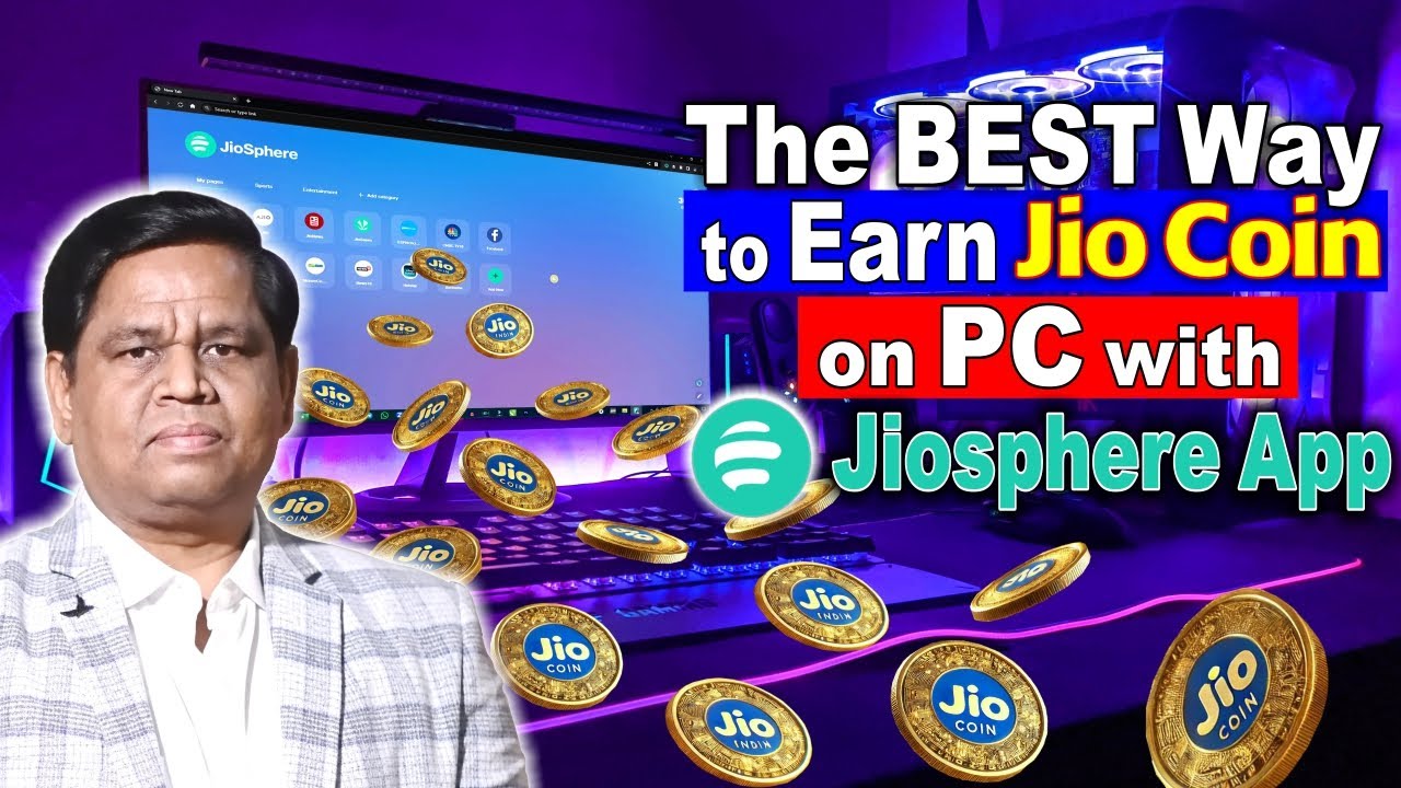 What's The BEST Way to Earn Jio Coin on PC with Jiosphere App | Jio Coin