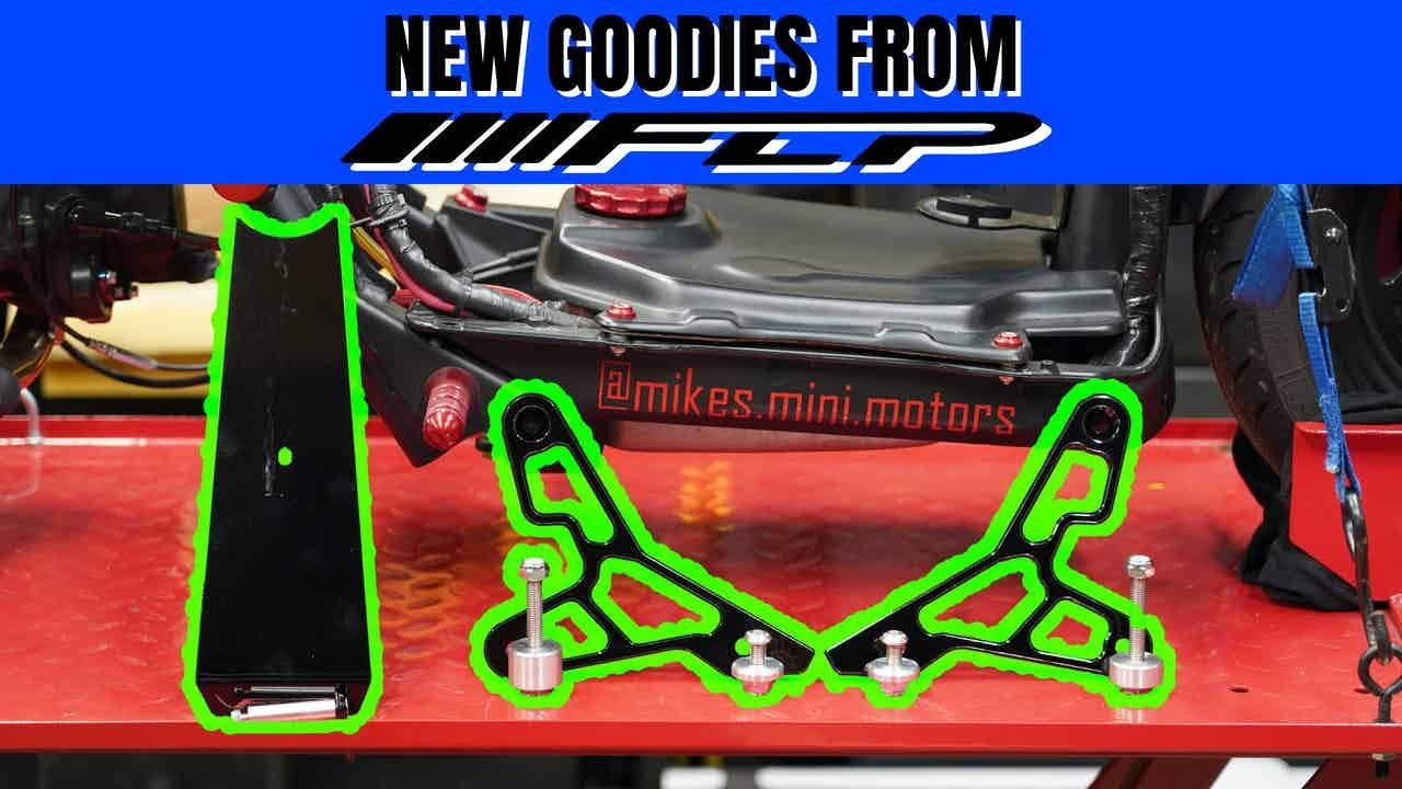 Honda Ruckus - Front Frame Cover and Rear Set Install from FLP Parts