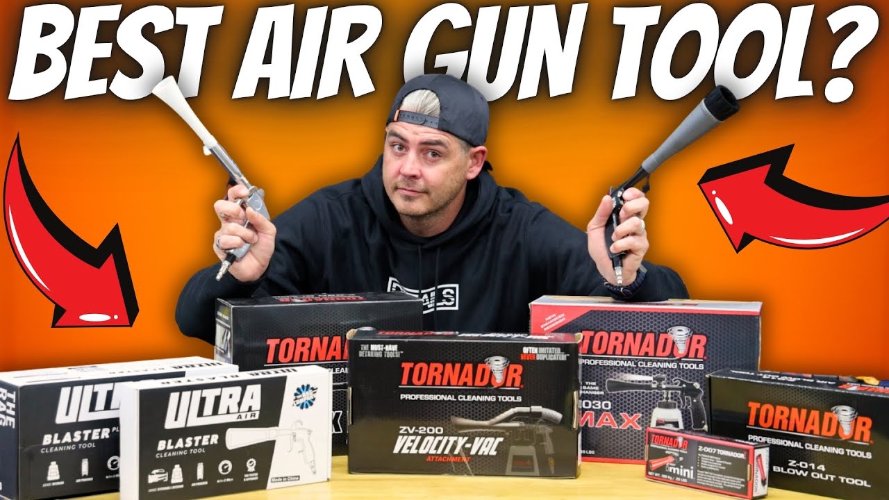 BEST AIR TOOLS FOR CAR DETAILING Tornador vs Ultra Air from The Rag Co