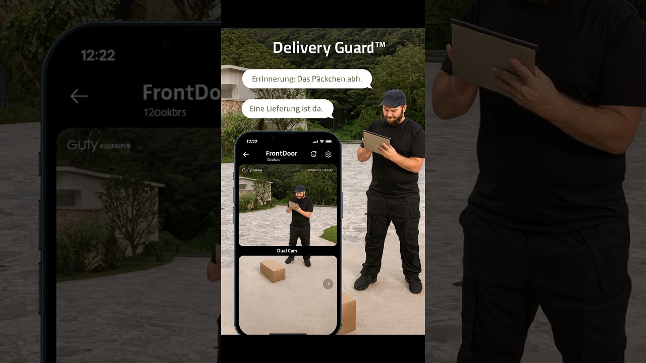 Eufy Video Doorbell Dual S330 &ndash; T&uuml;rklingel mit Dual-Kamera & Paket-Erkennung  #shorts