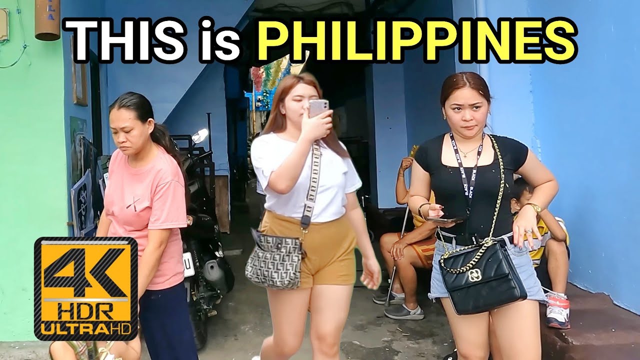 Prettiest Neighborhood in Manila | Walk on Action Alleyways in Pandacan Philippines [4K HDR] 🇵🇭