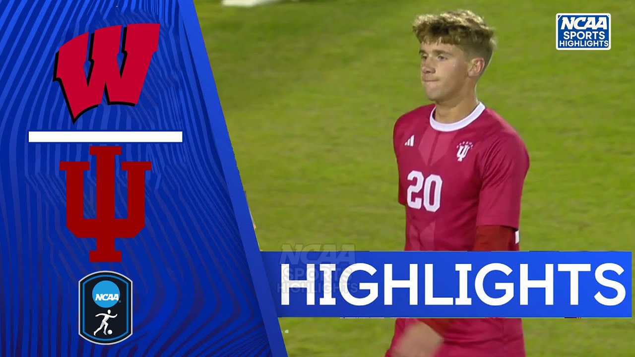 Indiana vs Wisconsin | NCAA College Soccer Highlights | 21 October 2025