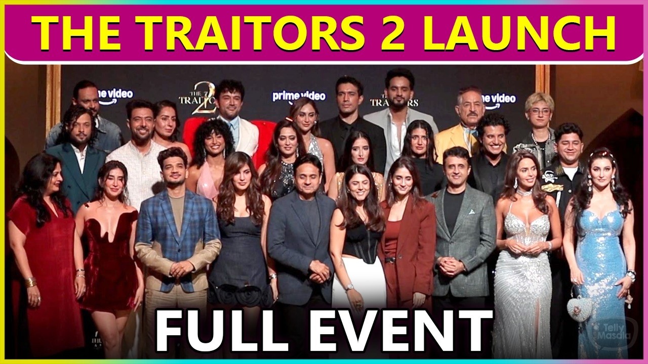 The Traitors 2 Launch | Munawar, Shweta Tiwari, Fukra Insaan, Mallika | Full Contestant List