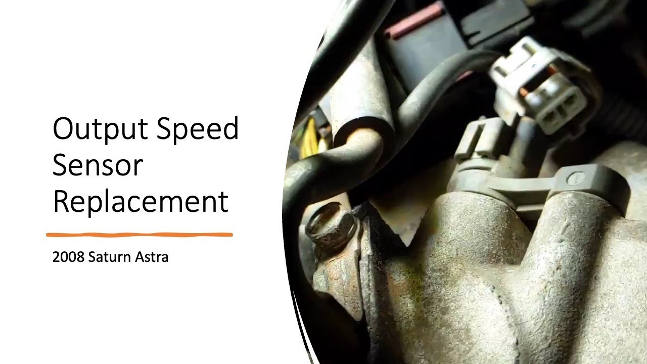 '08 Saturn Opel Vauxhall Astra Output Speed Sensor