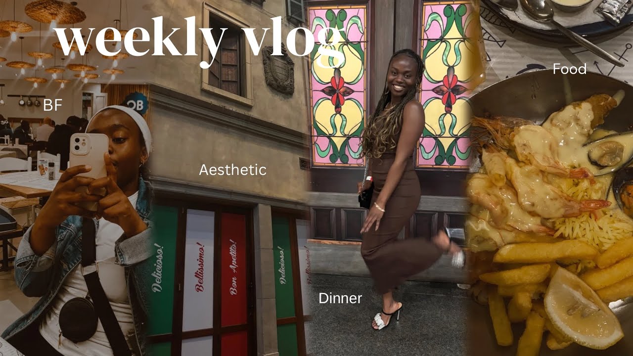 Weekly Vlog | Aesthetic Day in My Life, Food & Dinner Out
