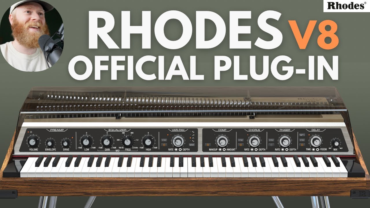 The Most Realistic Electric Piano Plugin? | Rhodes V8 Pro Review