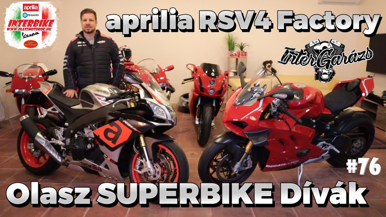 aprilia RSV4 Factory 1100 bemutató és teszt 🇮🇹🏍️