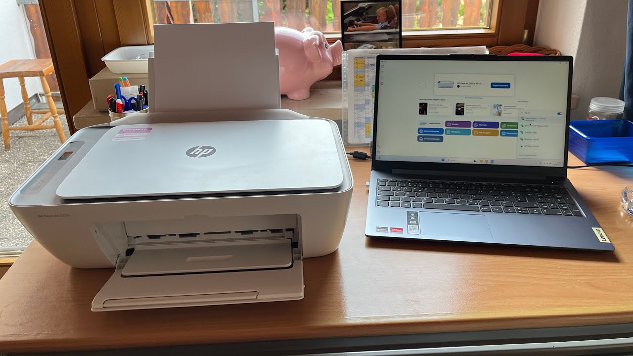 HP DeskJet 2820e Unboxing & Einrichtung 