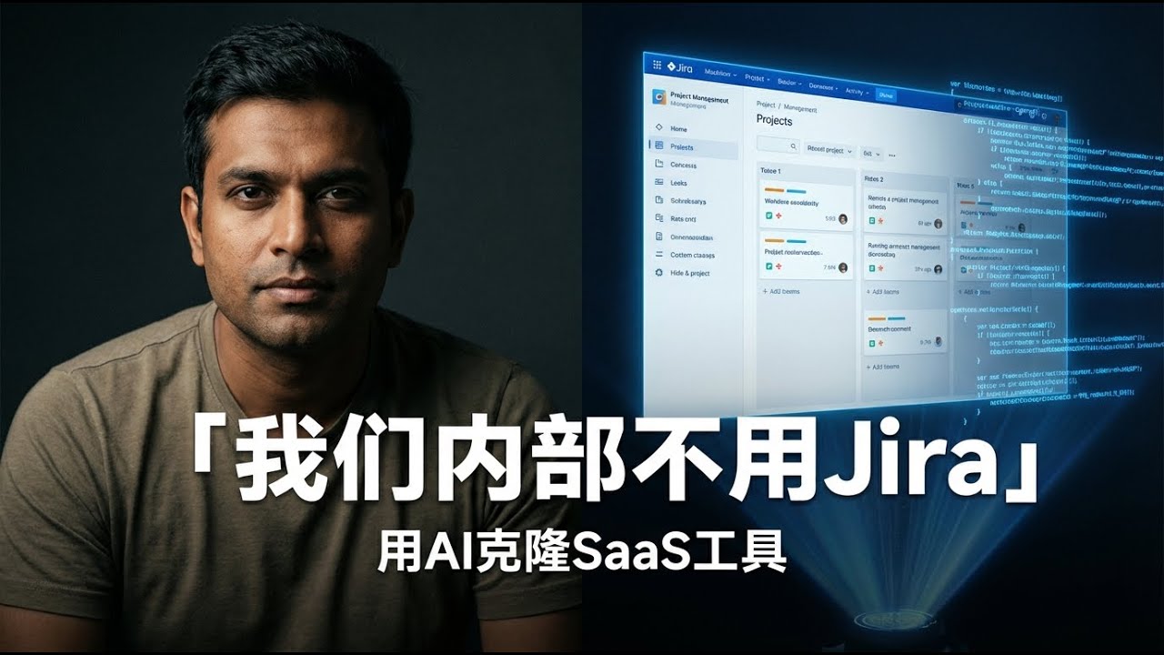 「我们内部不用Jira」Emergent创始人亲述：如何用AI克隆SaaS工具，每月省下数千美元订阅费