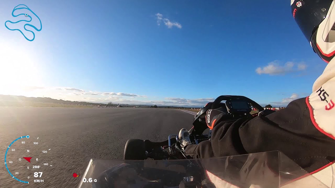 #Onboard CRG RotaxDD2 @ Kartodromo Castelo Branco Dec2020 (First Laps In This Track) #Kart
