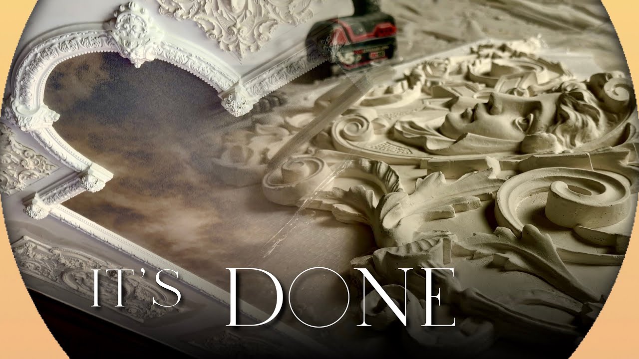 A Masterpiece In The MAKING 😍 The Grandest Ceiling Design YET