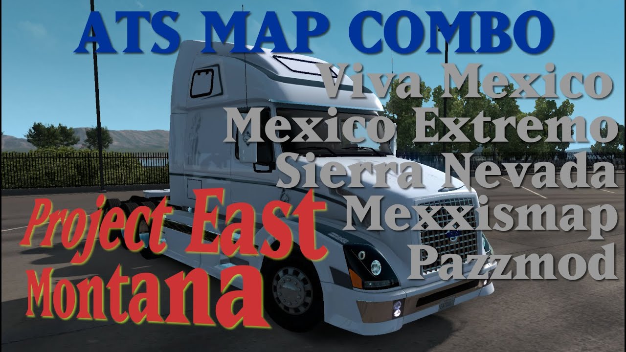ATS 1.37 Map Combo (including Project East and Montana Expansion)