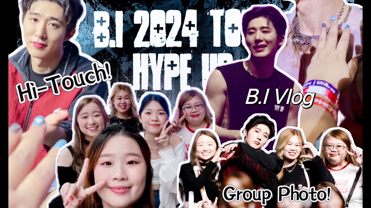 [🇲🇾B.I Vlog#188]2024 B.I HYPE UP TOUR IN KL|Group Photo+Hitouch🤩|yeannyLog