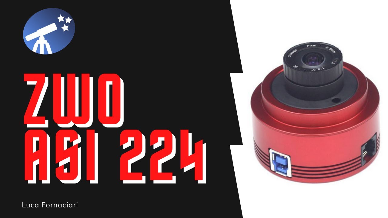 ZWO ASI 224MC  - Imaging planetario e ASTROFOTOGRAFIA deep-sky