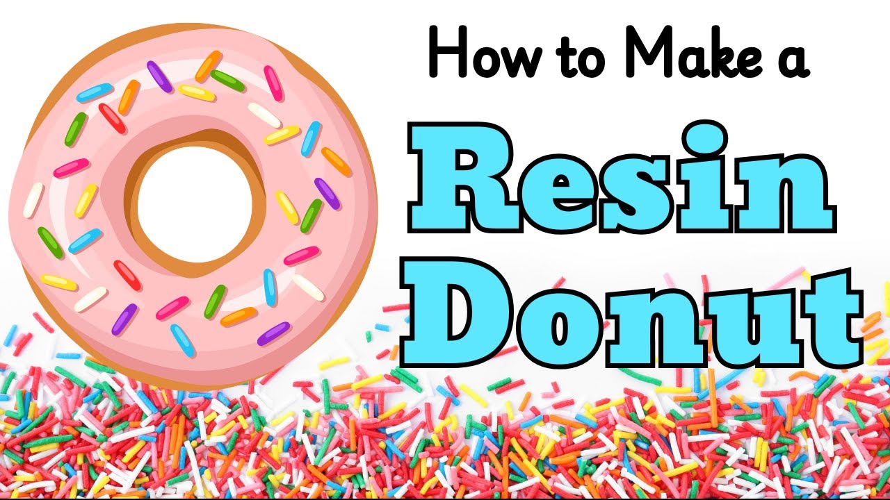 025 Realistic Resin Donut Jar