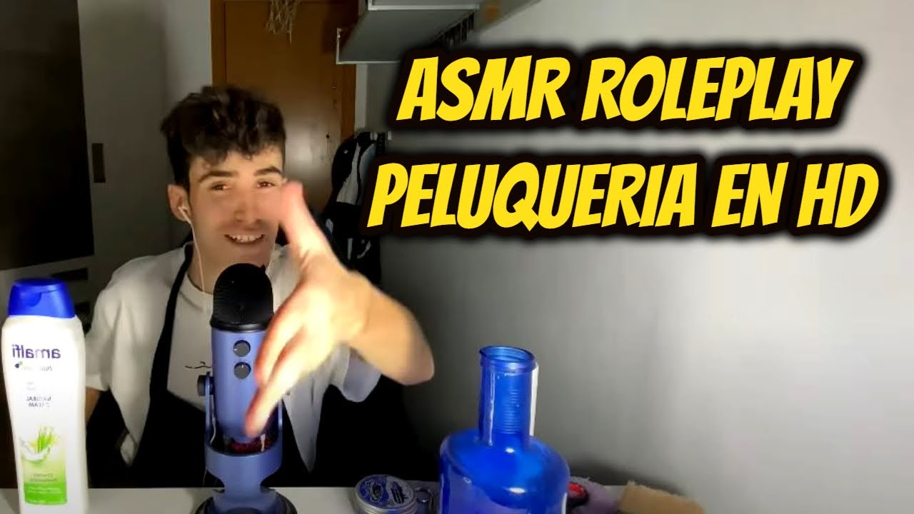 ASMR ROLEPLAY PELUQUERIA EN HD