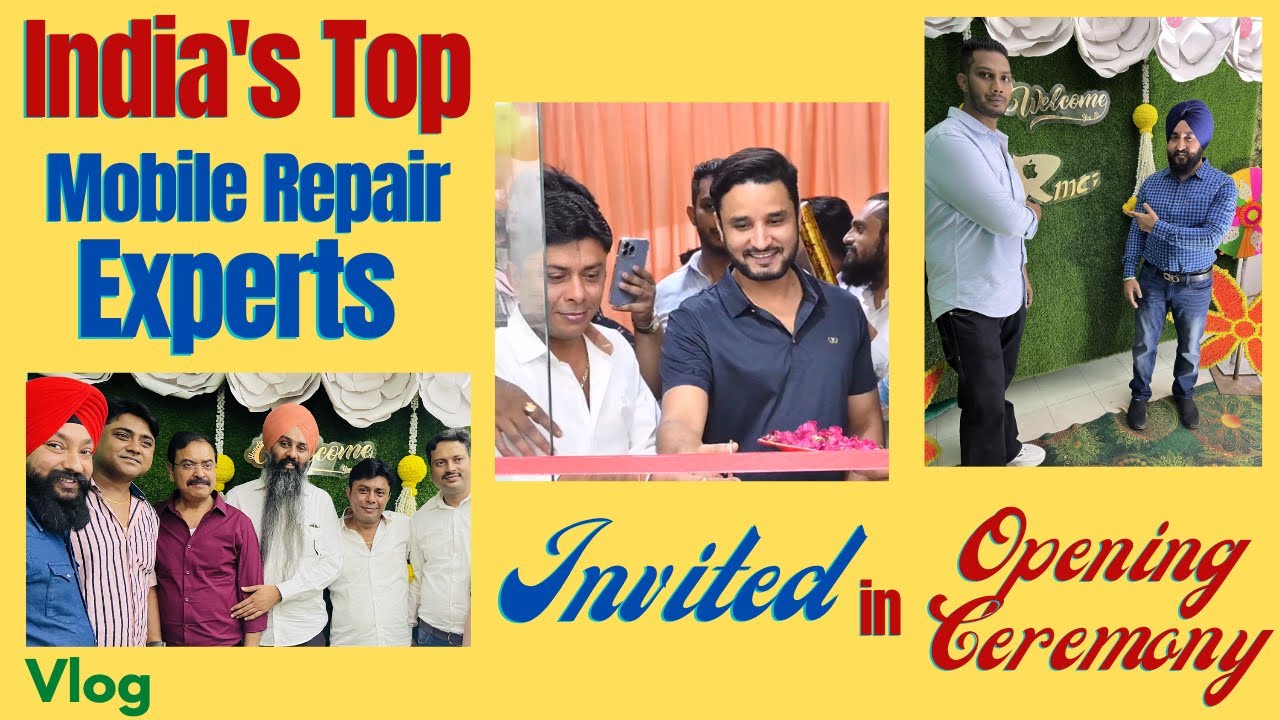 India's Top Mobile Repair Experts at One Place | Mr Shankar Jethwani | Puneet Midas|Opening Ceremony