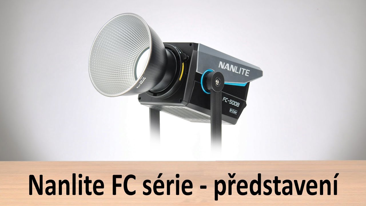 LED světla Nanlite FC serie - představení