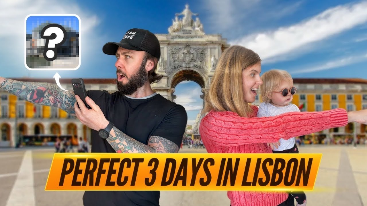 PERFECT 3 DAY ITINERARY in Lisbon, Portugal - What to do