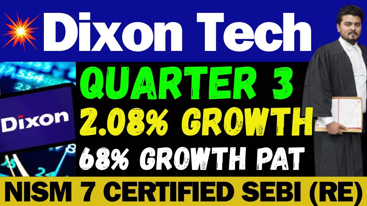 Dixon Technoilogies Q3 Result | Dixon Tech Share Latest News | Dixon Share Latest News | Dixon Q3