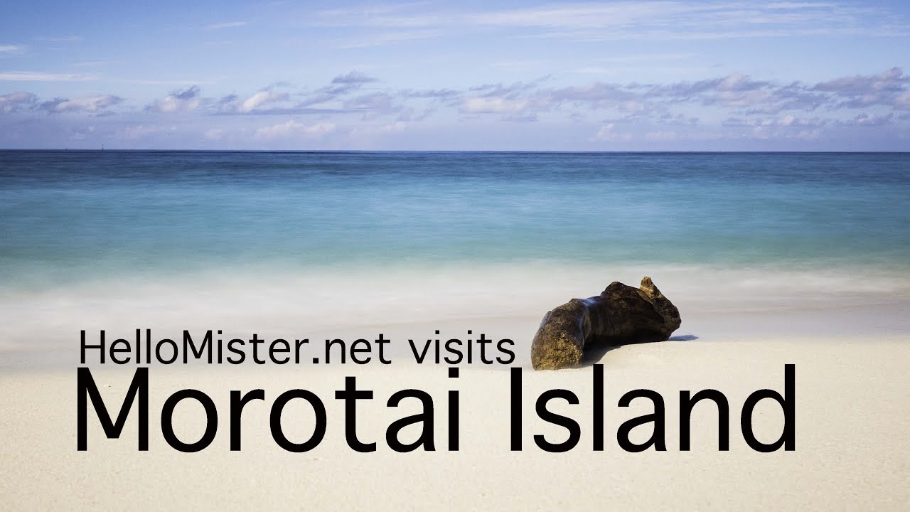 A magical wash on Morotai Island