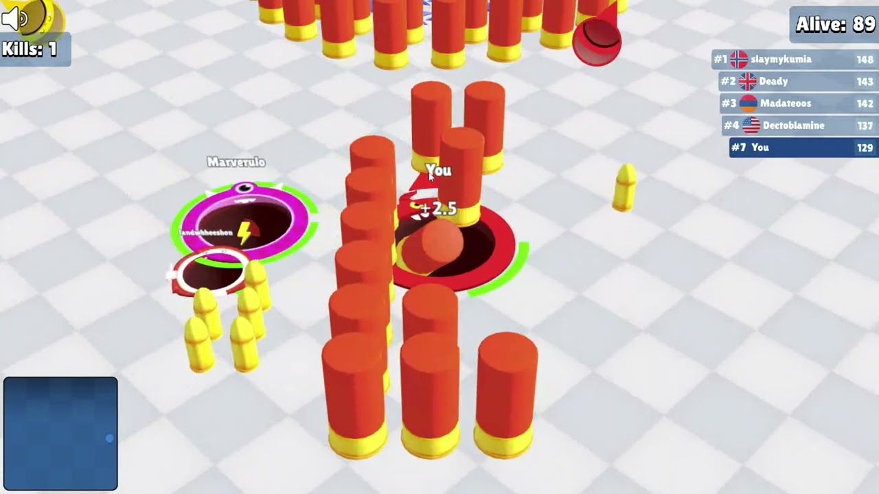 Holey.io Battle Royale 🕹️ #2
