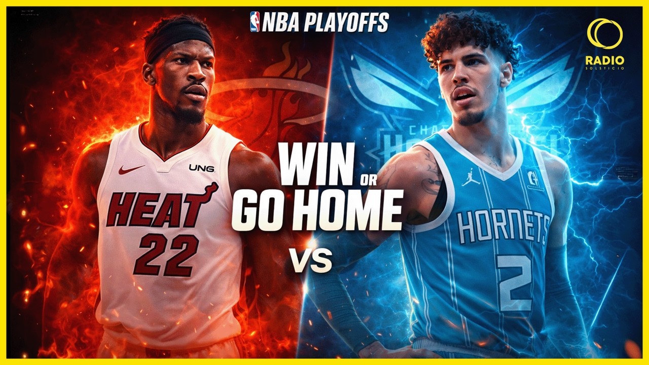 CHARLOTTE HORNETS vs MIAMI HEAT EN VIVO 🔴 | NBA Playoffs | Juego HOY