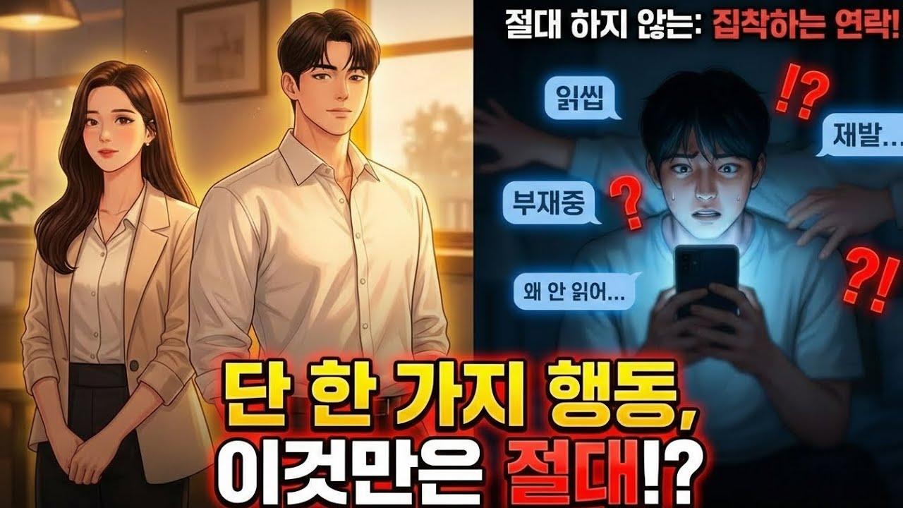 연애 고수는 절대 하지 않는 단 한 가지 행동