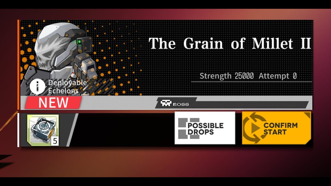 GFL | Mirror Stage - The Grain of Millet II (A2-2)
