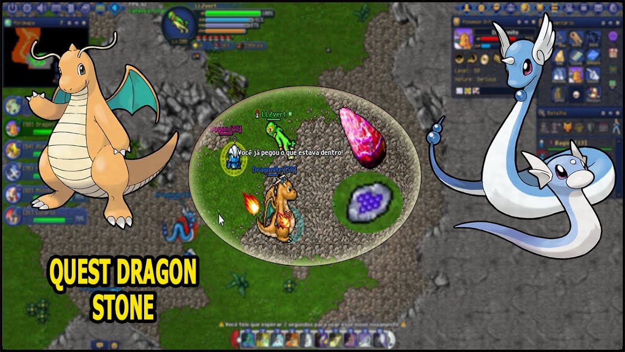 QUEST DRAGON STONE otpokemon  (SAGA QUEST #10)