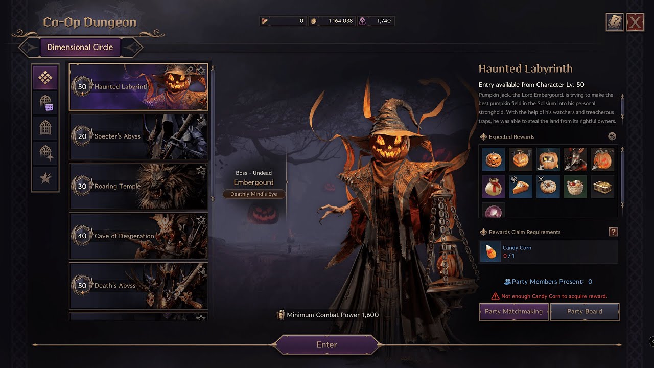 Haunted Labyrinth (Co-Op Dungeon) Throne and Liberty