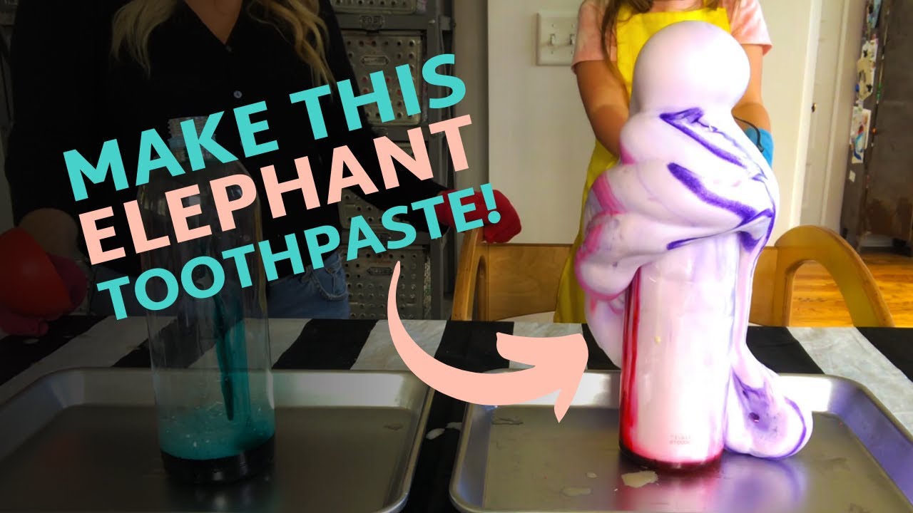 Your Kids Will LOVE These Science Projects | How to Make Elephant Toothpaste