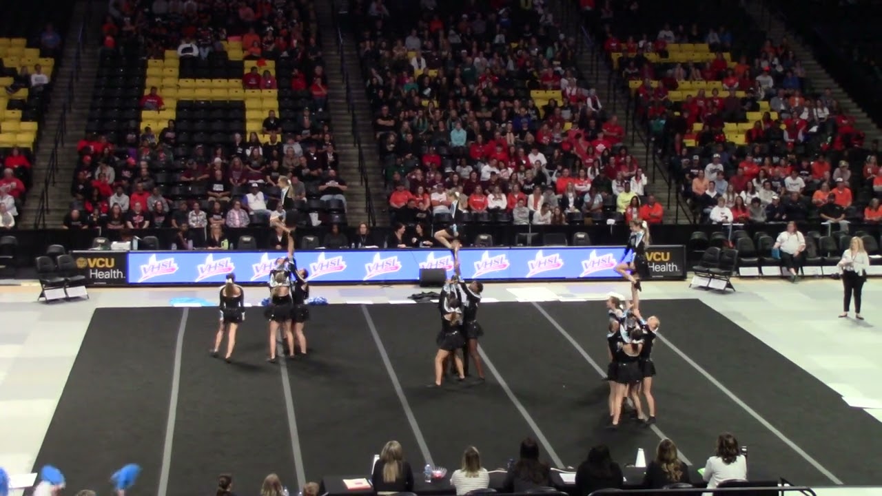 Cosby High School 6A at VHSL Cheer Champions 2023 2nd Round