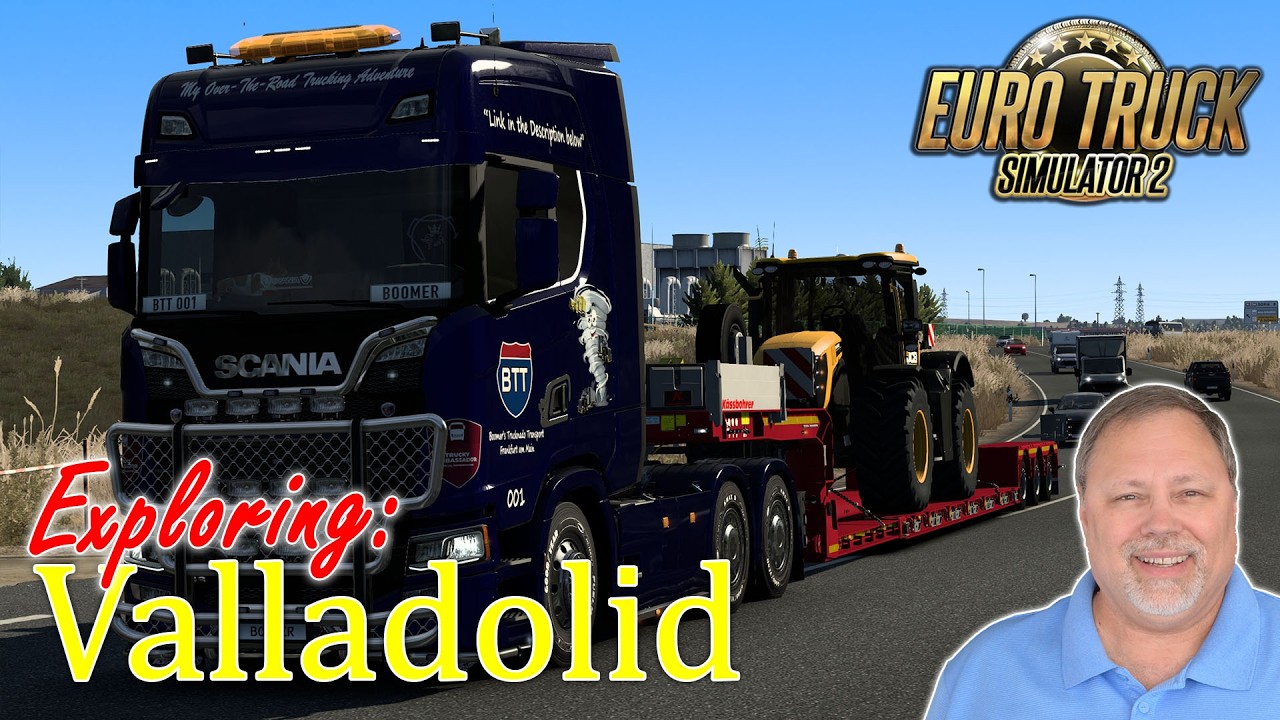 Исследование серии дополнений «Иберия» в ETS2 — Вальядолид