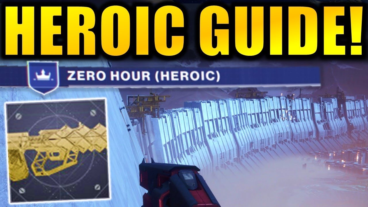 Destiny 2: ZERO HOUR (HEROIC) Guide! | Outbreak Perfected Exotic Catalyst