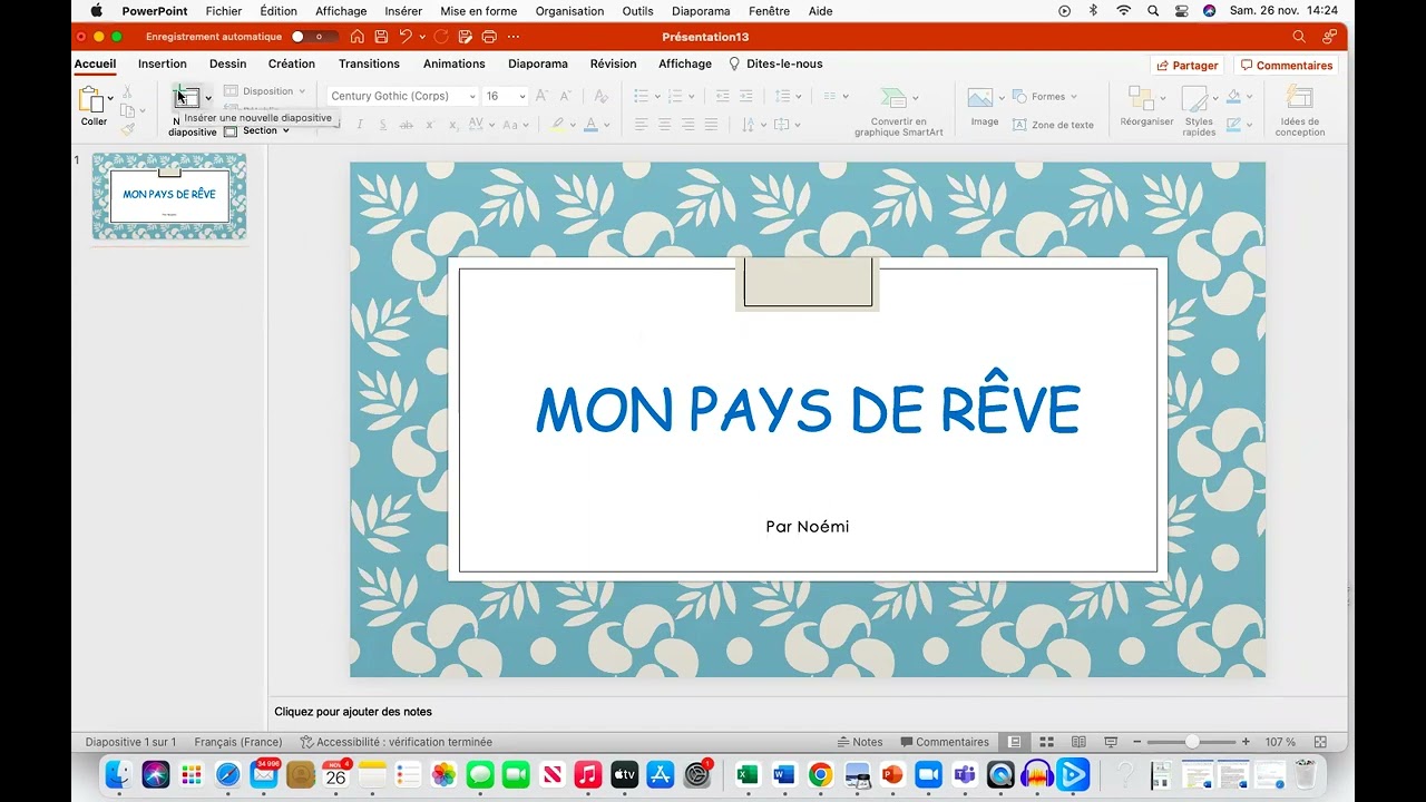 comment ajouter une diapositive sur PowerPoint