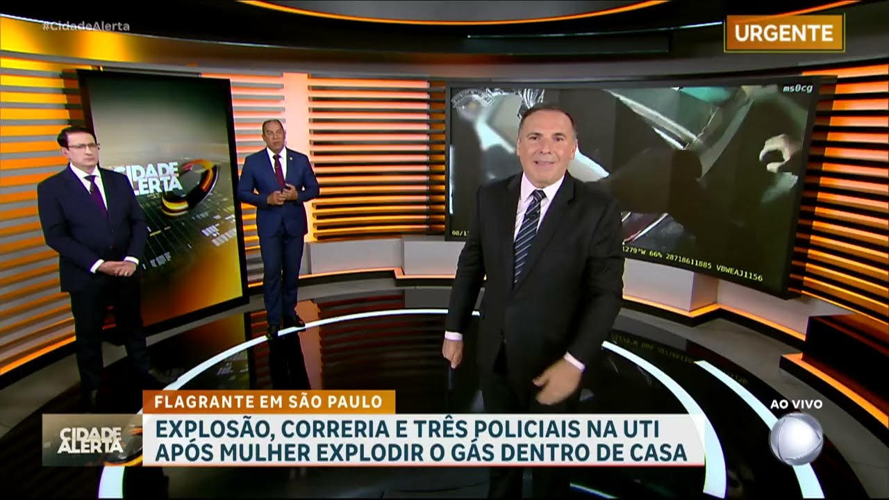 Policiais militares e bombeiros ficam feridos ap&oacute;s explos&atilde;o em casa em SP | CIDADE ALERTA