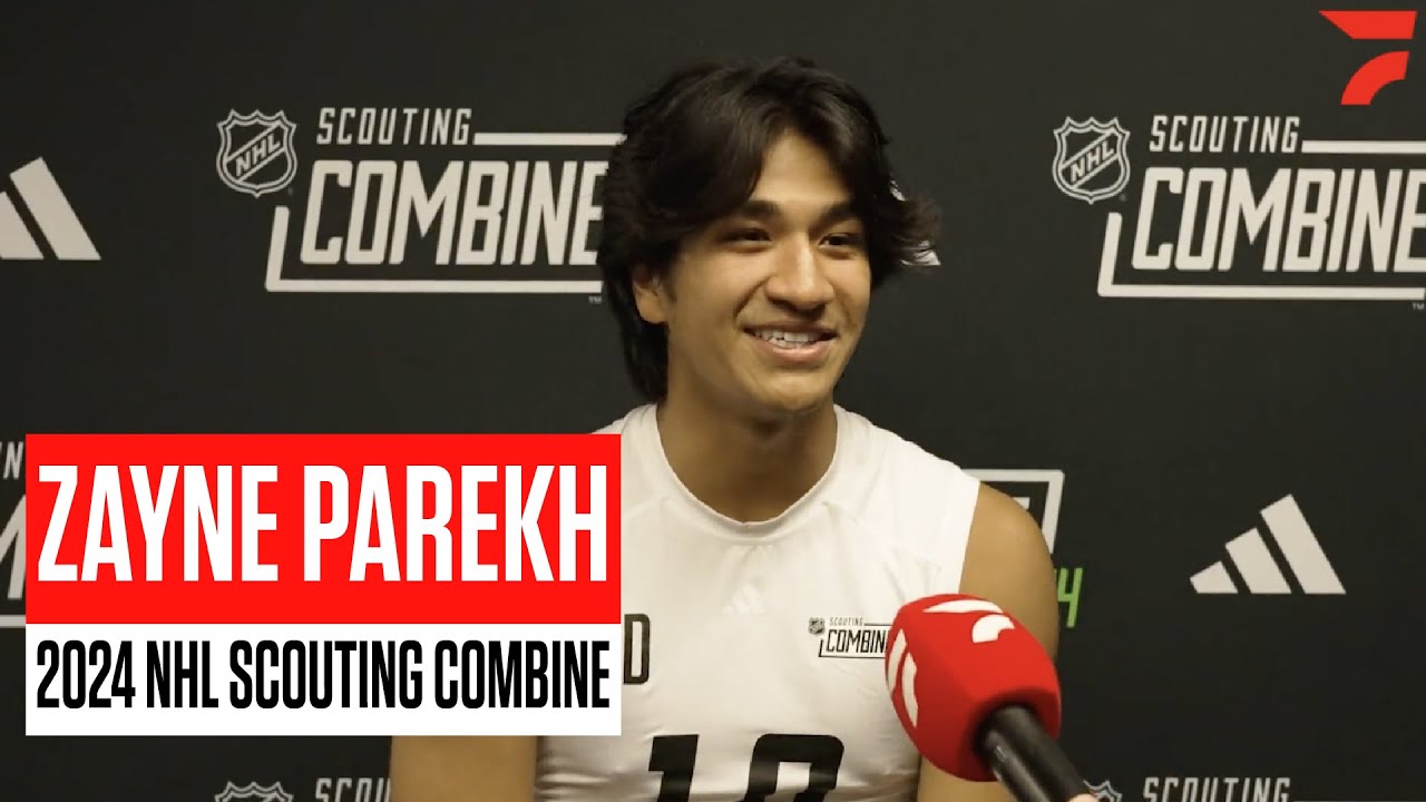 Zayne Parekh On Being Asked About His Uber Rating, Participating In Testing At NHL Draft Combine