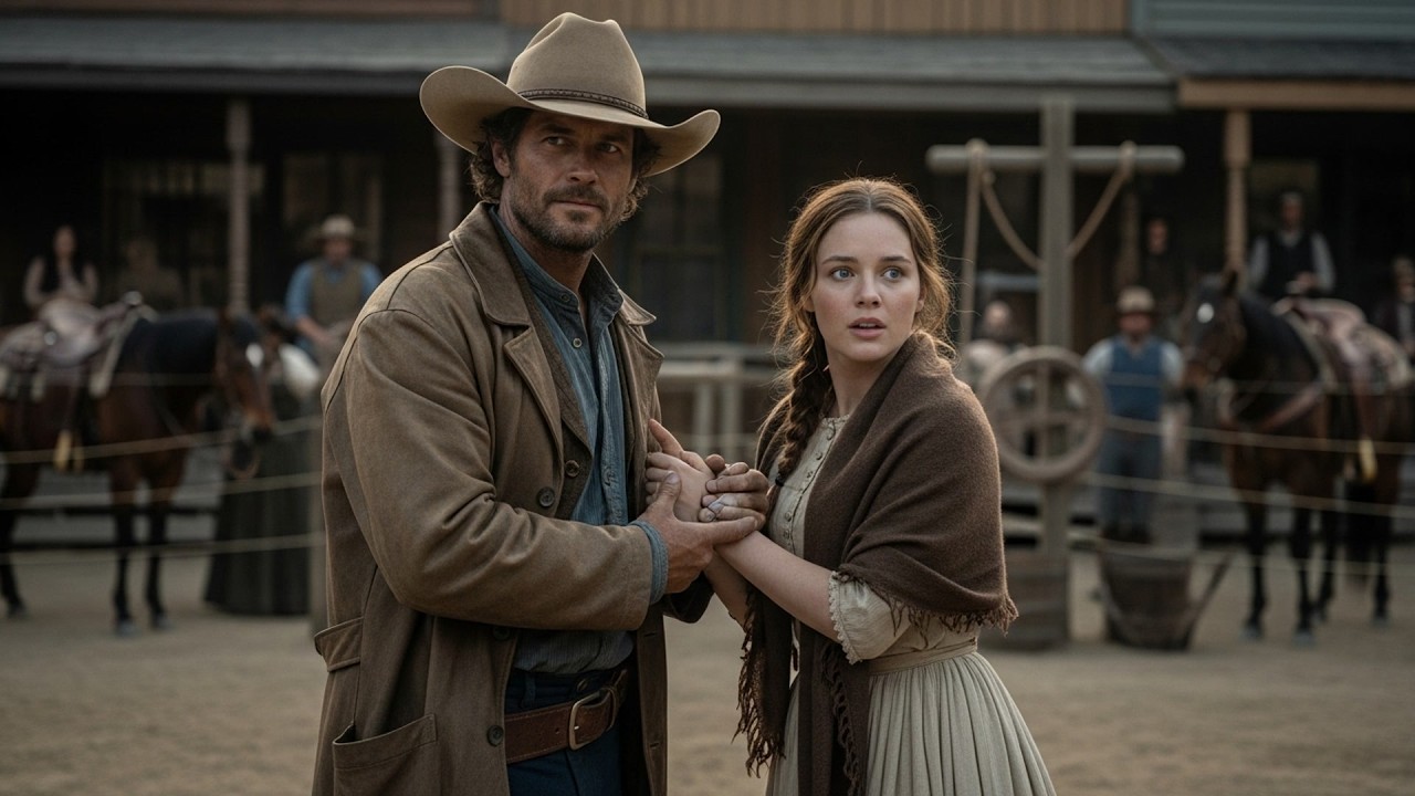 Her Mother Had Sold Her To The Highest Bidder, The Cowboy Outbid Them All And Set Her Free